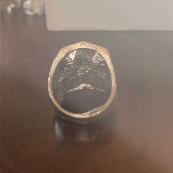 2for20 new skull silver biker ring - Picture 6 of 7